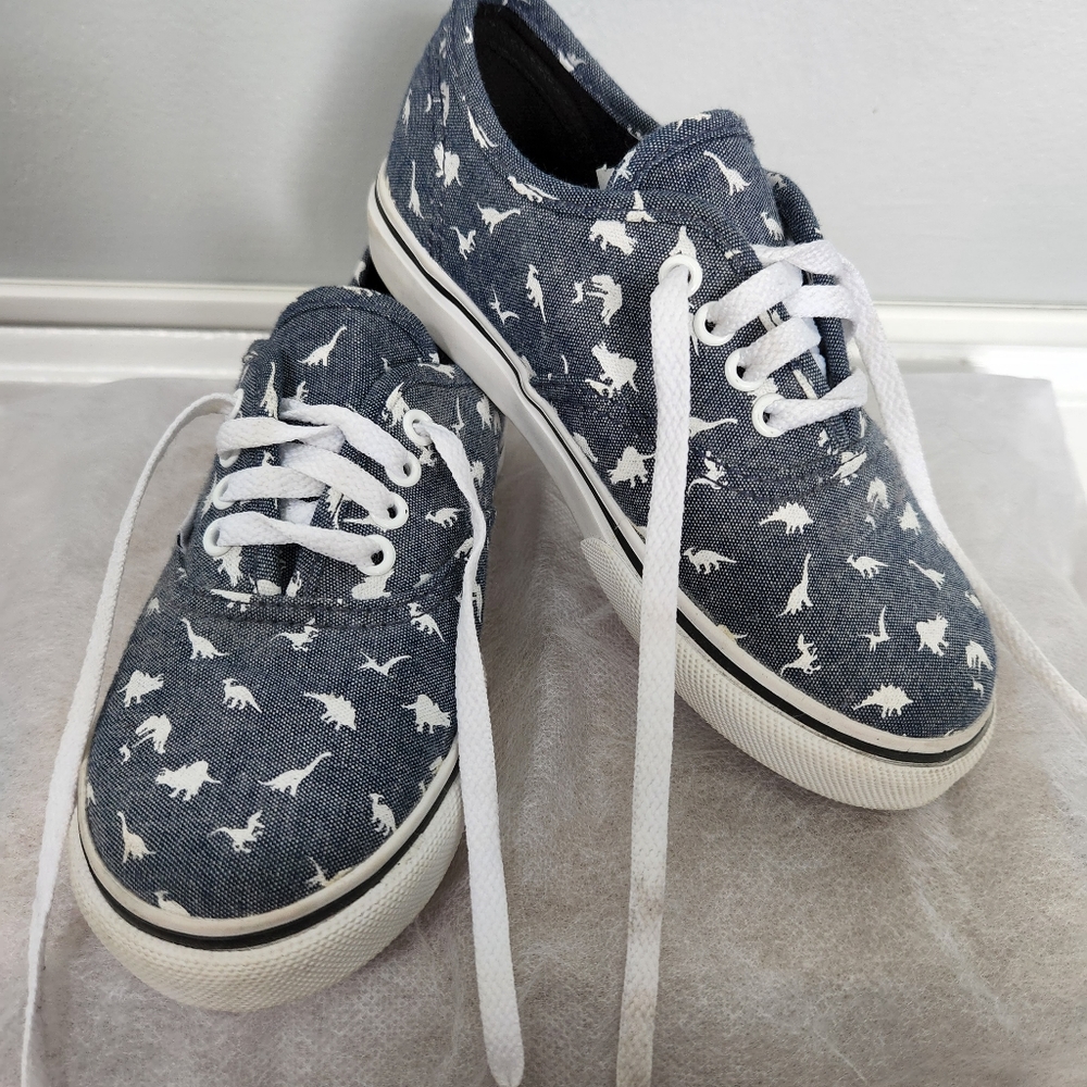Toddler Dinosaur Vans Size 10